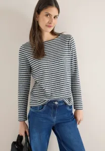 Топ с длинными рукавами gestreiftes Cecil, Blau