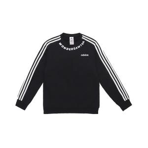 Свитшот мужской с 3 полосками Adidas, черный