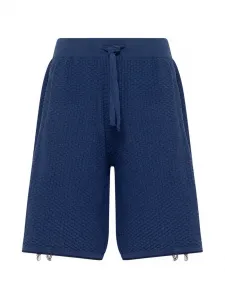 Вязаные шорты Laneus, синий