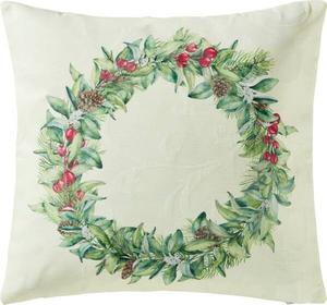 Чехол на подушку Erwin Müller, abgepasst 205544, 50x1x50 см цвет grün-rot