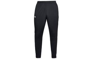 Мужские трикотажные спортивные штаны Under Armour, цвет Black white stripes