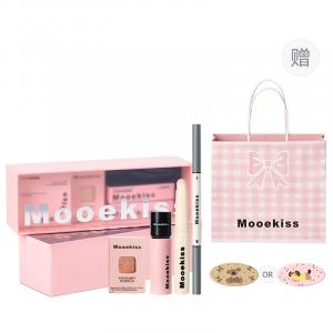 Набор косметики resolute love box легко растушевывающаяся натуральная блестящая помада с стойким покрытием комплект из 4 предметов Mooekiss