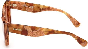 Солнцезащитные очки MaxMara MM0099 56E цвет гавана 50/18/140 для женщин, 56e Coloured Havana