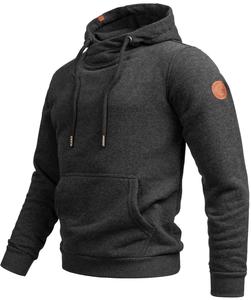 Толстовка Alessandro Salvarini Hoodie AS 294, темно-серый