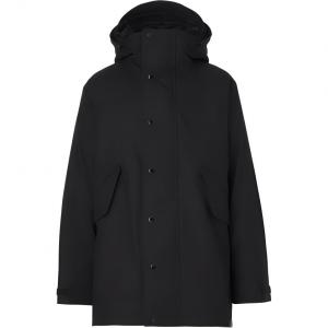 Burberry Пальто мужское черное с капюшоном Moderate Straight Fit