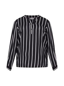 Блуза KAFFE CURVE Sida, черный