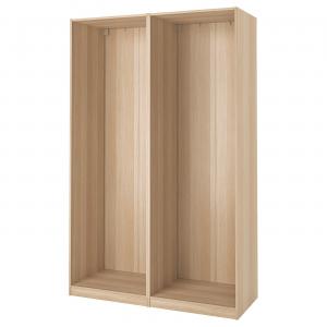 2 каркаса для гардероба, под белый дуб, 150x58x236 см, Pax IKEA