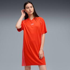 Женское трикотажное платье Puma Essentials Graphic, красный