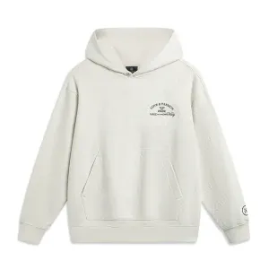 Толстовка с капюшоном way of wade любовь и страсть вышитые Li-Ning, белый