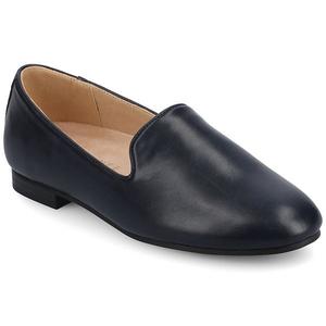 Балетки Ishani для женщин с миндалевидным носком, Regular и Wide Journee, Navy