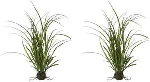 Искусственная трава Creativ зеленая "луговая трава в тюках" Creativ green 15х53х15 см, зеленый