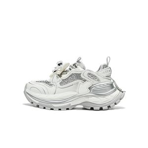 HR Женские белые кроссовки Low Top Chunky