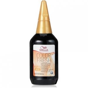 Полуперманентная краска для волос Color Fresh 8/03 Светлое натуральное золото 75 мл, Wella