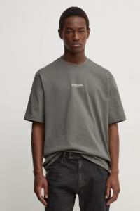 Хлопковая футболка G-Star, серый
