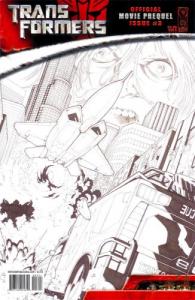 Transformers Movie Prequel #3 Comic - Prime Directive Sketch Variant Cover B (IDW Publishing)