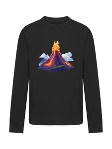 Рубашка F4NT4STIC Vulkanausbruch, черный