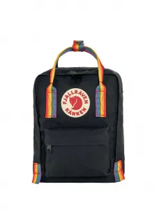 Рюкзак с радужными лямками Fjallraven, черный