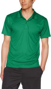 Мужская поло-рубашка Glimmer 00351-AIP с коротким рукавом, трикотажное полотно, плотность ткани 3,5 унции, зеленый