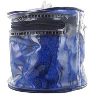 Массажная губка-цветок с чехлом - синяя Estipharm