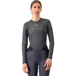 Лонгслив Castelli Medio Base Layer Castelli, Melange Gray