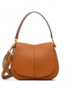 Сумка через плечо Helena с круглым клапаном GIANNI CHIARINI, коричневый