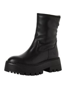 Ботильоны из ЧЕРНОЙ КОЖИ Tamaris