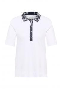 Рубашка-Поло из джерси стандартный крой Eterna, белый