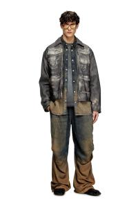 Мужская кожаная куртка L-MAYER