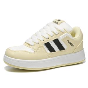 Низкие женские скейтерские кеды Yiya, желтый