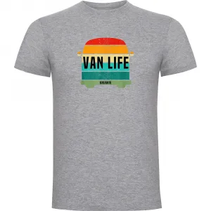 Футболка с коротким рукавом Kruskis Van Life, серый