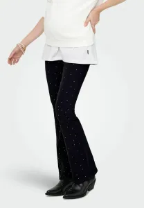 Расклешенные джинсы Only Maternity, Black Denim