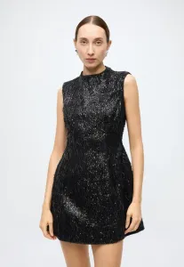 Платье-Мини christa "песочные часы", коктейльное платье/вечернее платье Bardot, Black