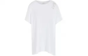 EMPORIO ARMANI EA7 SS23 Футболка женская White