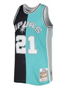 Топ Tim Duncan NBA San Antonio Spurs 1998 Swingman Mitchell & Ness, синий