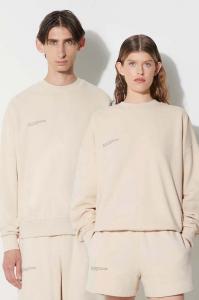 Хлопковая толстовка Pangaia, бежевый