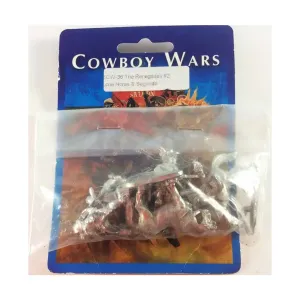 Отступники № 2 — Одинокая лошадь и Второй, Cowboy Wars (25mm)
