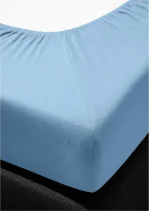 Простыня на резинке IRISETTE CLASSIC-JERSEY JUPITER 0008 темно-синяя 150 x 200 см Irisette