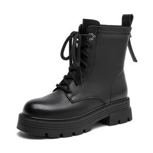 AOKANG Короткие женские ботинки Martin, черные