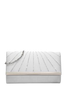 Клатч mascara, серебряный