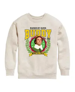 Футболка с принтом Big Girls Buddy реглан Elf, белый