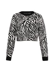 Пуловер faina, цвет schwarz wollweiss