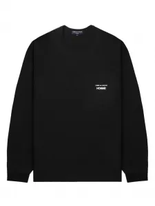 Футболка с круглым вырезом Comme des Garçons Homme, черный