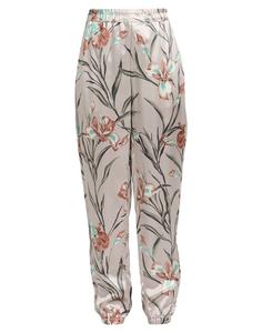 Брюки Saint Laurent, серо-коричневый