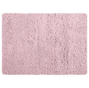 MSV Коврик для ванной Коврик для ванной Коврик для душа микрофибра с глубоким ворсом пушистый 40x60 см - пастельно-розовый
