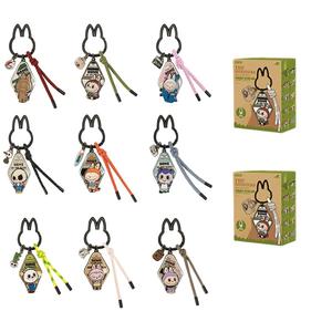 Лабубу коллекция эльфийский домик брелок-подвеска мистери бокс одиночный слепой бокс/полный набор 9 шт POP MART