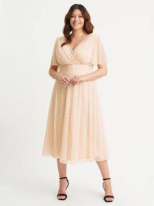 Платье виктории добби Scarlett & Jo, кремовый