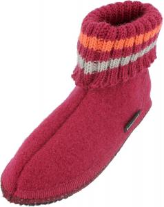 Тапочки HAFLINGER Paul немецкие с воротником, из чистой шерсти, унисекс