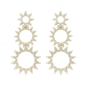 Apm Monaco Аллойные серьги унисекс gold