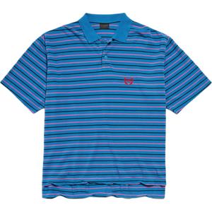 Laurel Classic поло в полоску пике Balenciaga, розовый