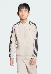Толстовка на молнии sst track Adidas Originals, Stone Khaki/Black